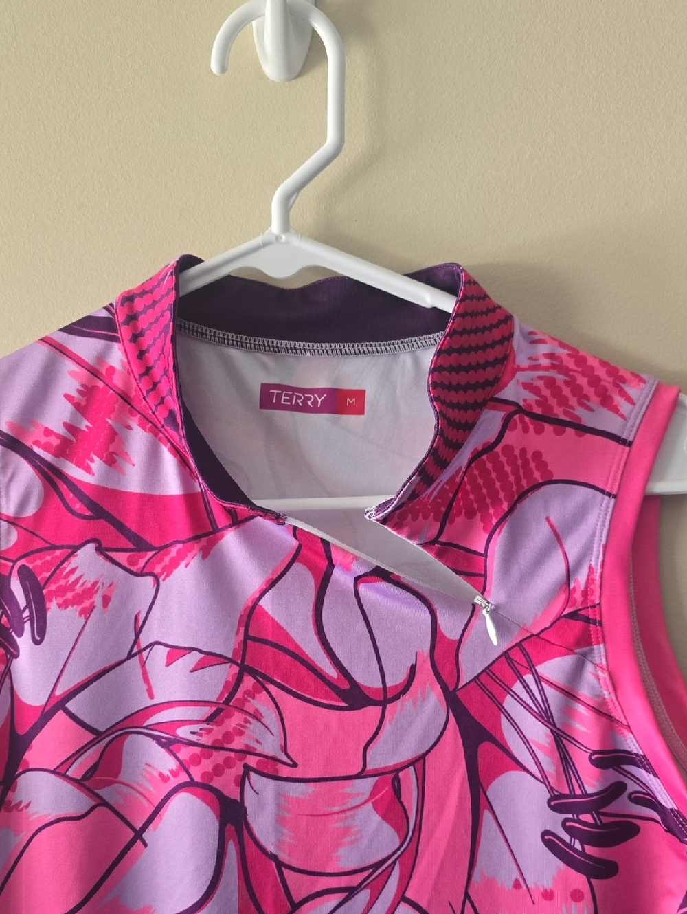 Terry Bicycles Sleeveless Geometric Patterned Jersey - Picture 9 of 9